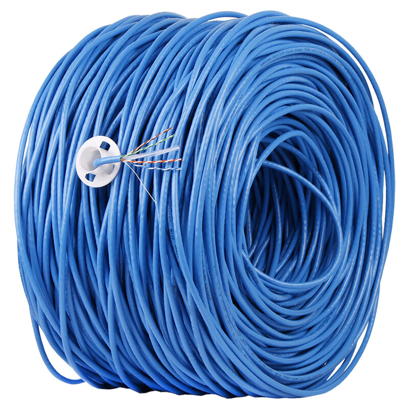 Cat6純無(wú)氧銅超五類(lèi)六類(lèi)網(wǎng)線 工程千兆監(jiān)控PoE雙絞網(wǎng)絡(luò)線300米箱深度解析